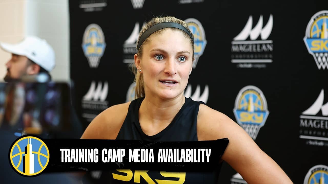 Training Camp Media Availability | Jacy Sheldon and Tyler Marsh