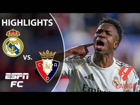 SHOCKING 😱 Real Madrid vs. Osasuna | LALIGA Highlights | ESPN FC