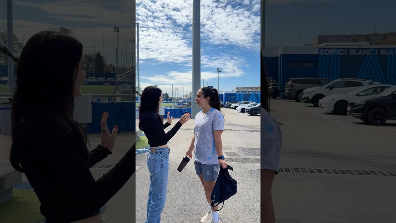 ¿Qué le dirías a la siguiente persona? 🤔🤣 #RCDEFem #shorts #shortsviral