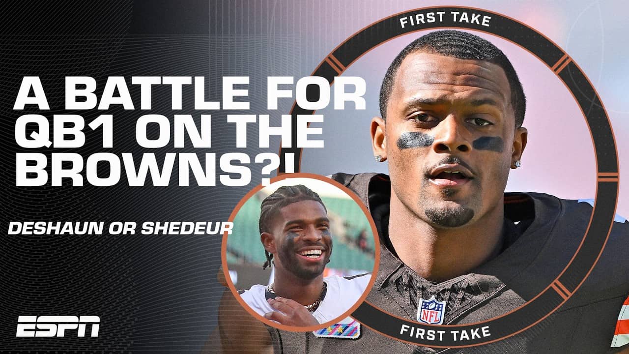 Stephen A. says Deshaun Watson SHOULD BE QB1 over Shedeur Sanders 🗣️ ‘The LAST chance’ | First Take