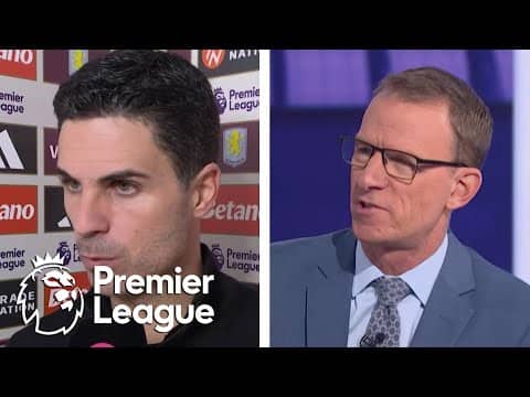 Arteta: Arsenal's loss to Aston Villa is 'really difficult to take' | Premier League | NBC Sports
