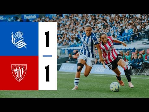 HIGHLIGHTS | Liga F 25-26 | J11 | Real Sociedad 1 - 1 Athletic Club