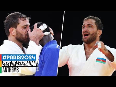 🇦🇿 Judo Kings Take the Mat! The best of Azerbaijan at the #Paris2024 Olympic Games | Anthems