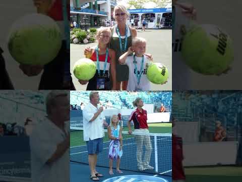 The Hometown Kid 💚 Watch the full car ride chat with Peyton Stearns on our YouTube channel now! #WTA