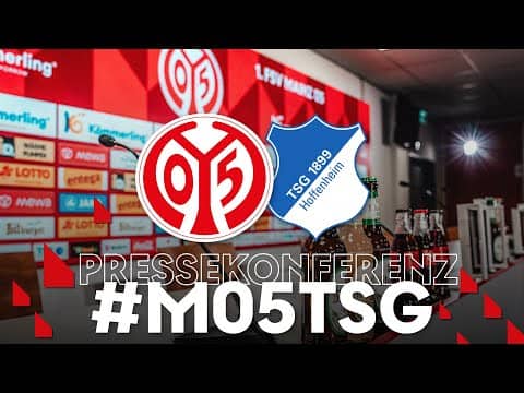 Die PK vor dem Spiel gegen Hoffenheim | #M05TSG | #05ertv | Saison 2025/26