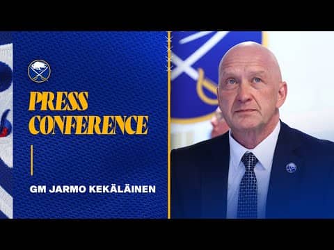 LIVE: GM Jarmo Kekäläinen Introductory Press Conference | December 16, 2025