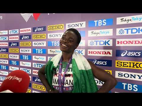 Tobi Amusan Reacts to 2nd Place in 100mH Final at 2025 TokyoWorld Championships