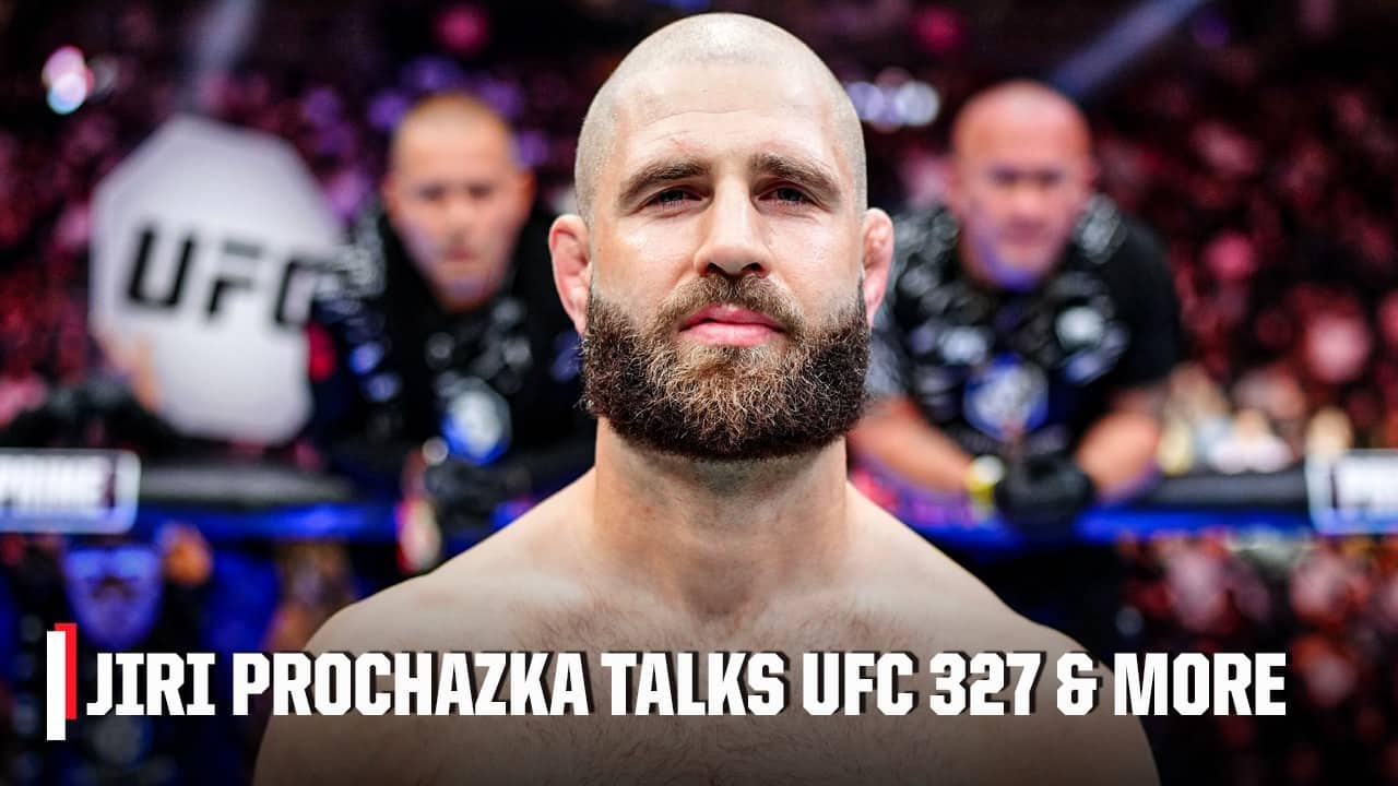 ‘Pressure is a privilege’ – Jiri Prochazka talks UFC 327 title fight & upcoming birth of a daughter