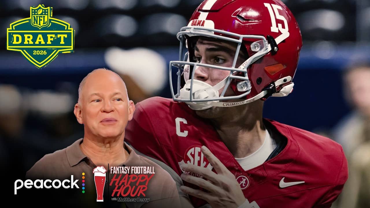 Ty Simpson the quarterback of the future for Rams | Fantasy Football Happy Hour | NFL on NBC