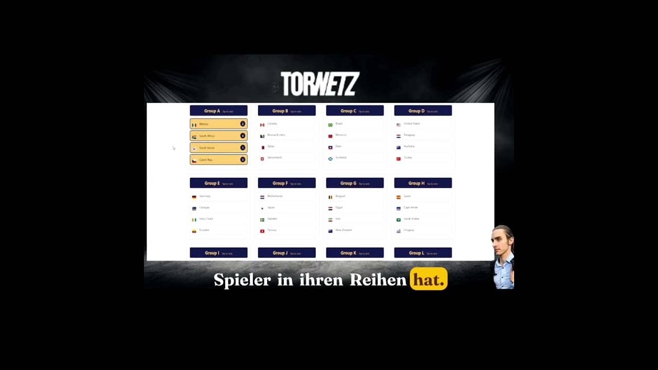 DOme´s TorNetz WM-Tipps: Heute Gruppe A #wc26