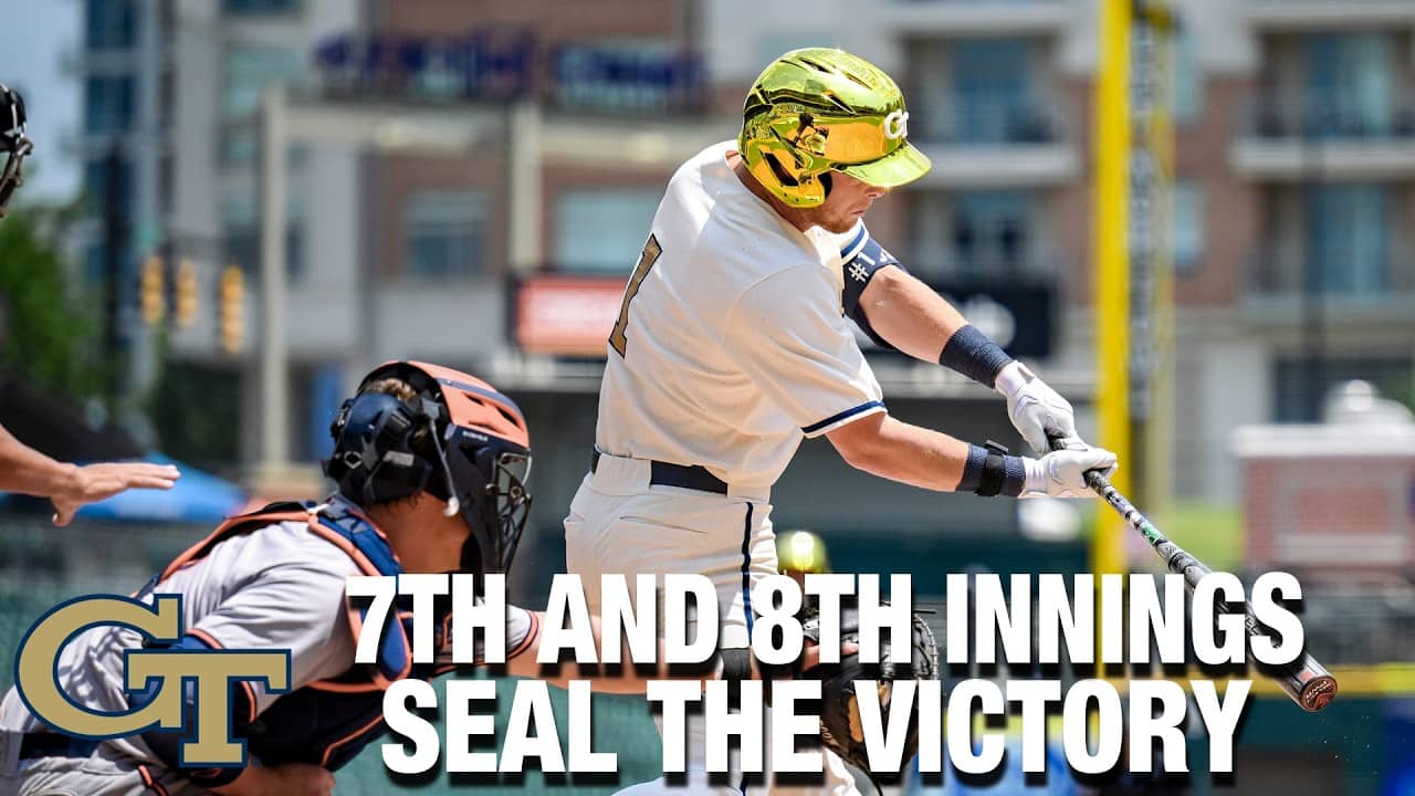 Georgia Tech's 7th & 8th Inning Barrage Seals Victory Over Virginia