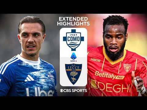 Como vs. Lecce: Extended Highlights | Serie A | CBS Sports
