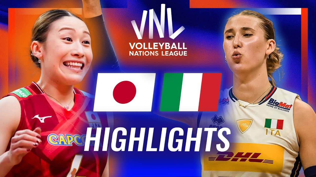 Japan 🇯🇵 vs. Italy 🇮🇹 - Highlights | Week 2 | Women's VNL 2026