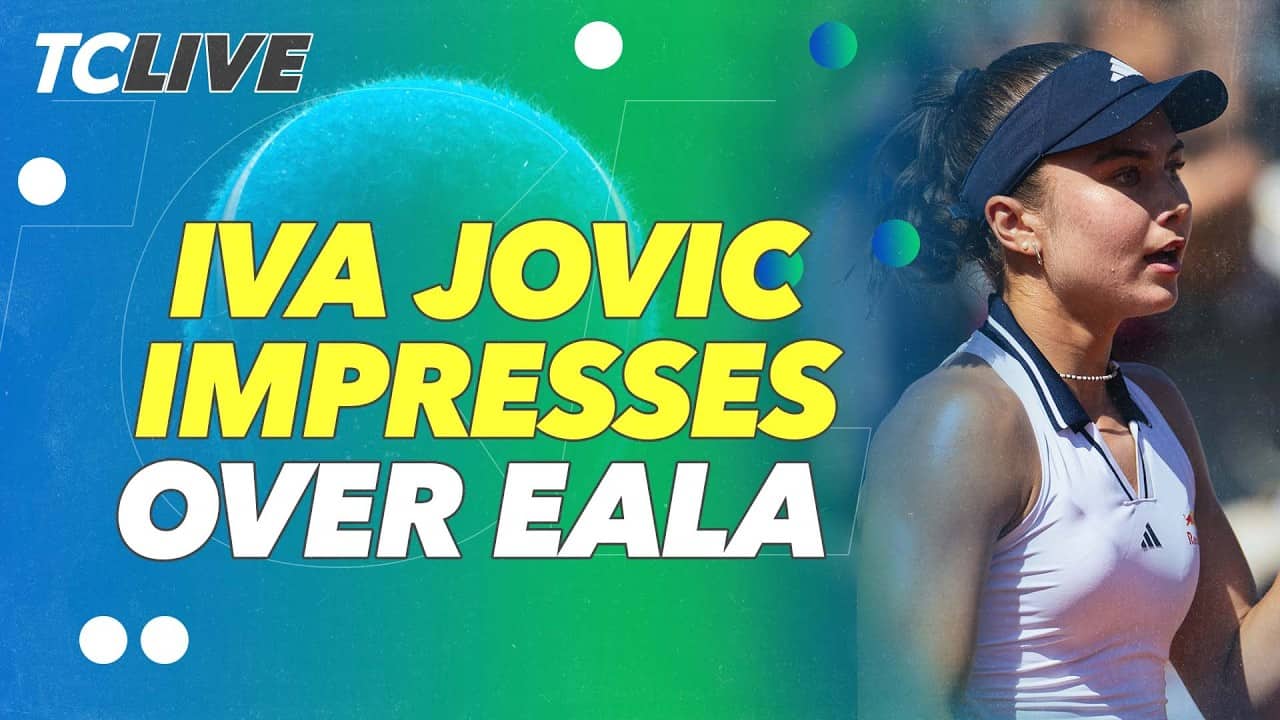 Iva Jovic Defeats Close Friend Alex Eala in Roland Garros 1st Round | TC Live