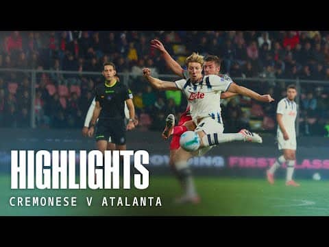 Brescianini risponde a Vardy ⚽ | Cremonese-Atalanta 1-1 | Highlights 8ª Serie A Enilive 2025/26