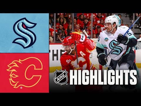 Kraken vs. Flames | NHL Highlights | December 18, 2025