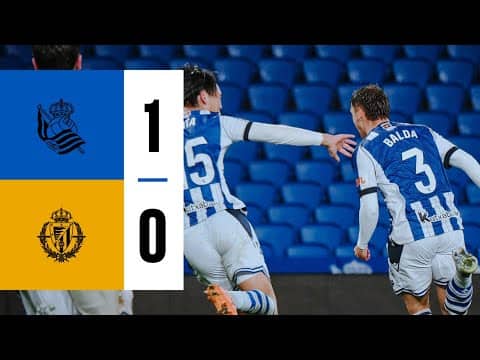 HIGHLIGHTS | LaLiga Hypermotion 25-26 | J12 | Sanse 1-0 Real Valladolid | Real Sociedad