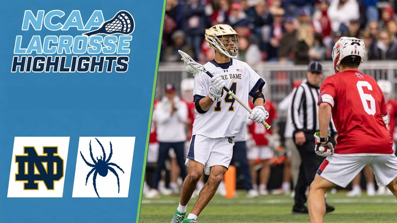Notre Dame vs Richmond | NCAA College Lacrosse Highlights | April 4, 2026