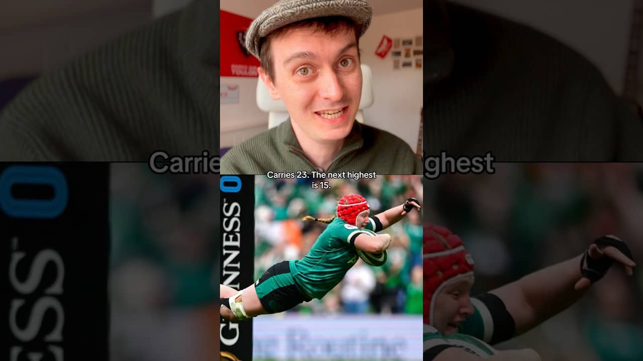 Reating To Ireland’s HISTORIC Six Nations Victory 🎉 #rugby #irish