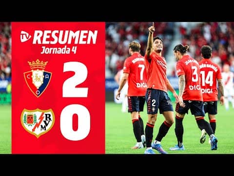 Osasuna 2-0 Rayo Vallecano | Resumen | Club Atlético Osasuna