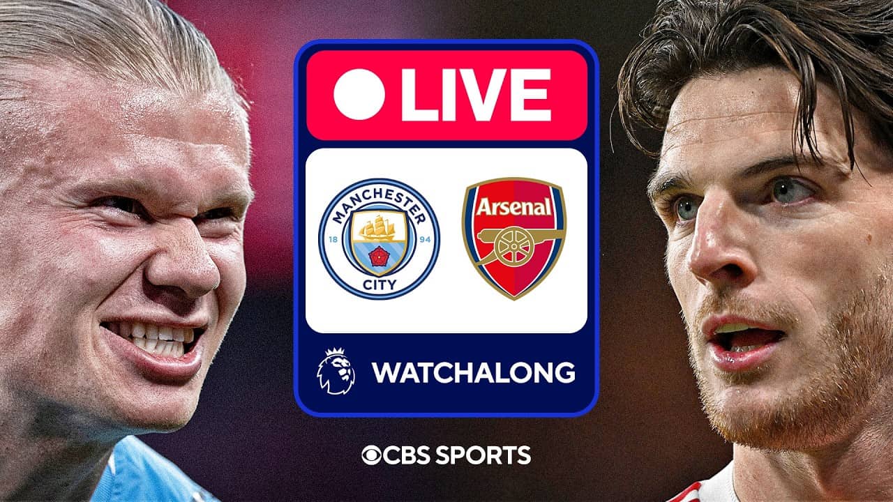 Manchester City vs. Arsenal WATCHALONG 🍿