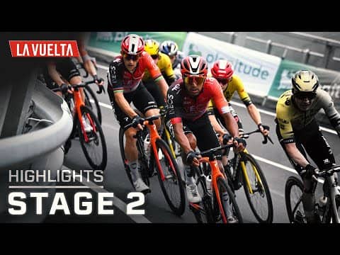 Vuelta a España 2025, Stage 2 | EXTENDED HIGHLIGHTS | 8/24/2025 | Cycling on NBC Sports