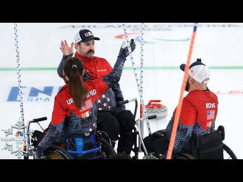 Team USA dominates Korea to stop slide in mixed team curling round robin | Winter Paralympics 2026