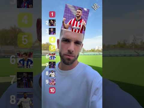 ¡PAU LÓPEZ ordena a los jugadores del 1 al 10! 🤔⚽ #shorts #realbetis