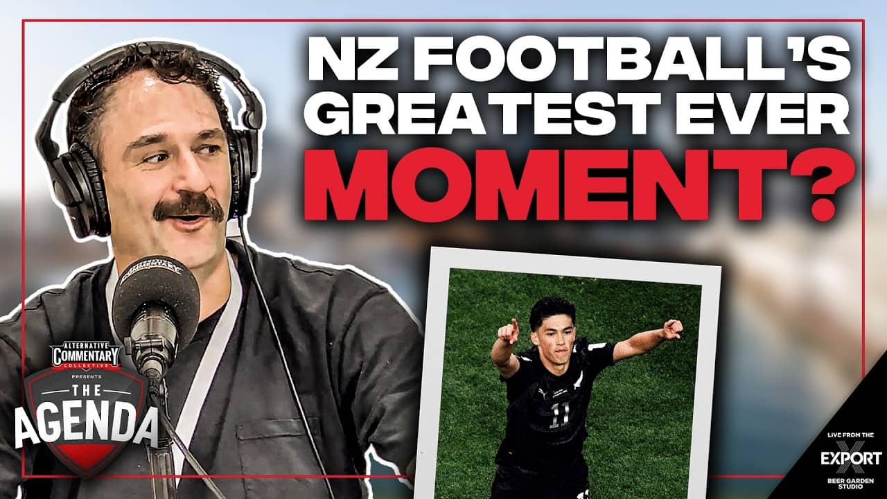 All Whites 2-2 Iran + White Ferns' Rocky T20 World Cup Defence & A Tennis F-Bomb Tirade | The Agenda