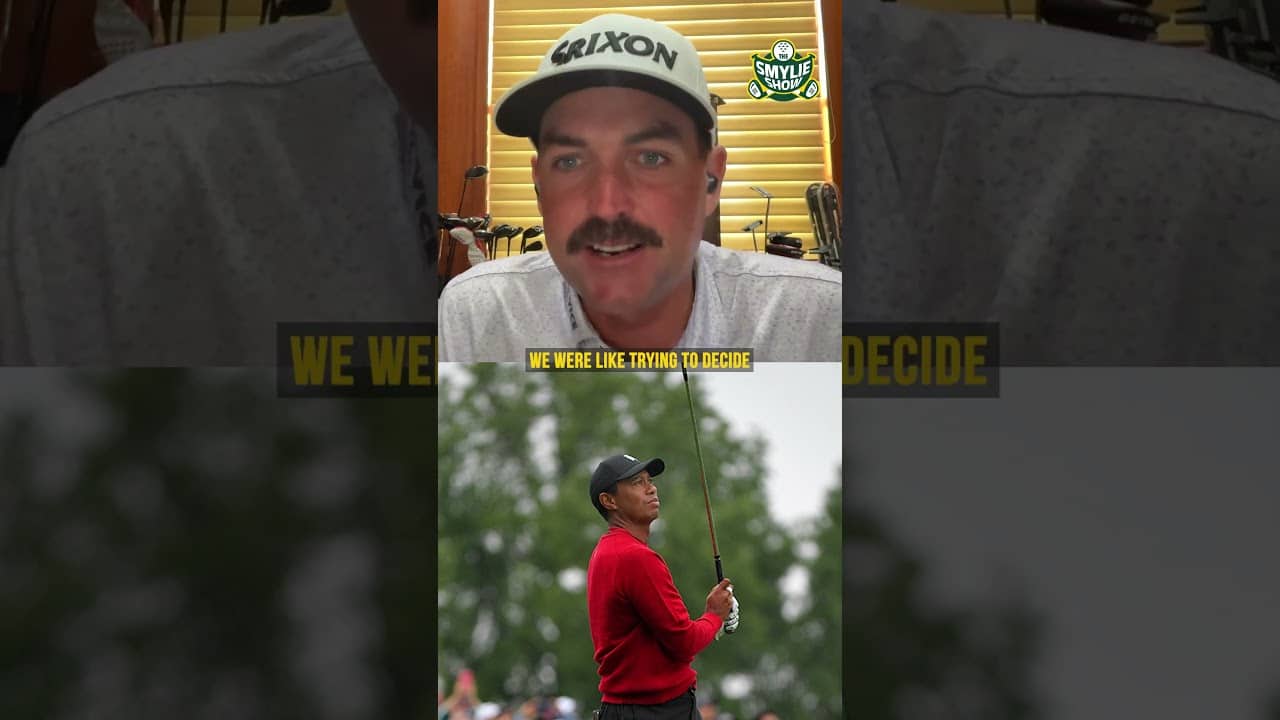 #KeeganBradley's #TigerWoods story at #Aronimink in 2018 ⛳️
