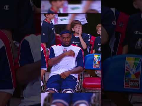 Tyson Chandler’s MONSTER block had LeBron and Kidd going crazy on the bench 🤯 #AmeriCup