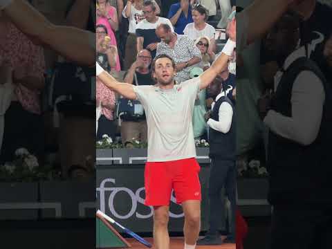 And he saved two match points along the way 😤🧊 #casperruud #ruud #tennis #rolandgarros