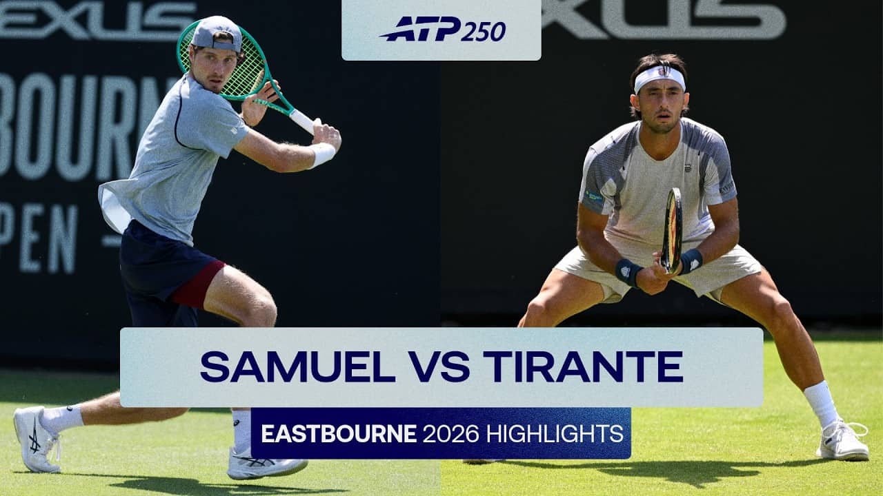 Toby Samuel vs Thiago Agustin Tirante Highlights | Eastbourne 2026 Round 2
