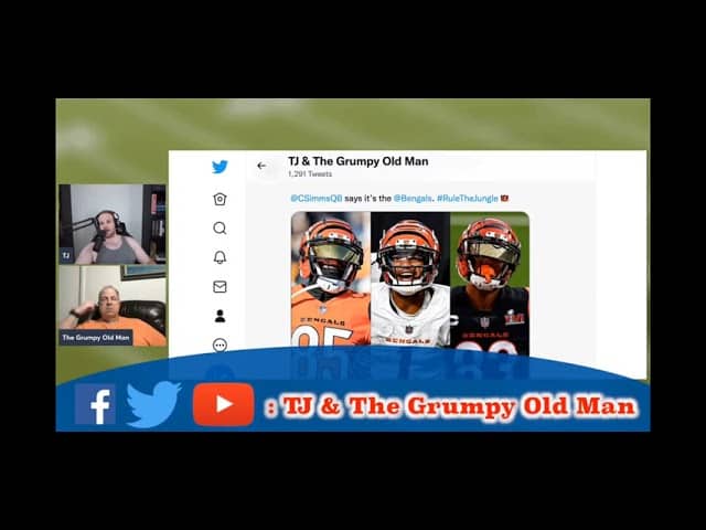 TJ and Grumpy Old Man Clips: the boys discuss the Bengals WR corps.