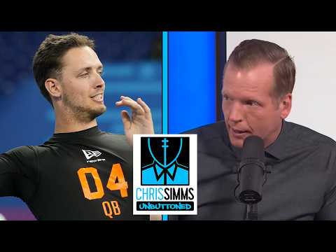 Miami quarterback Carson Beck booed during combine workouts | Chris Simms Unbuttoned | NFL on NBC