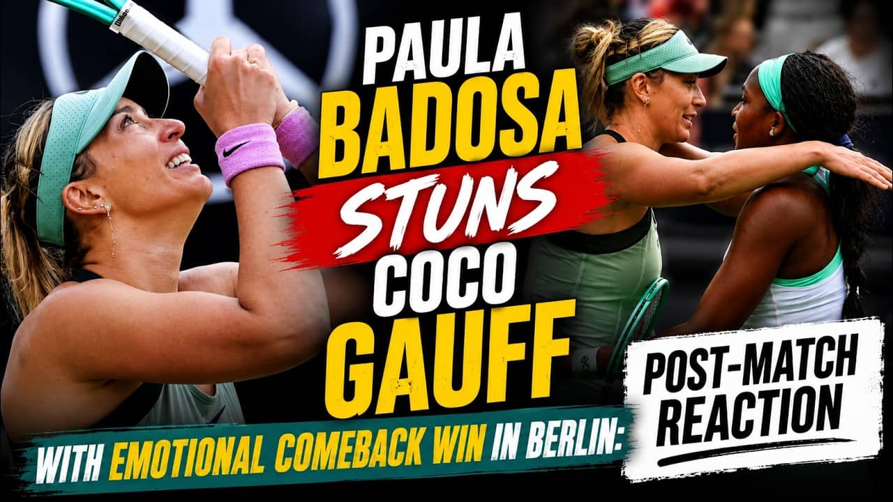 Paula Badosa stuns Coco Gauff with emotional comeback win in Berlin: Post-Match Reaction