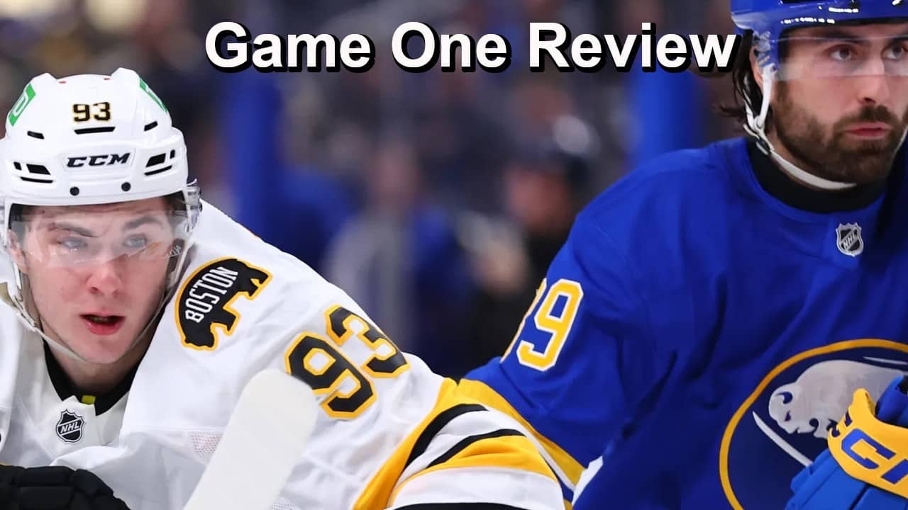 Game One Review: Bruins vs Sabres