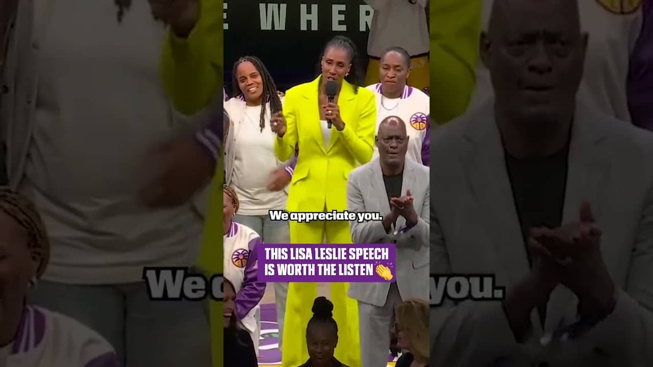 The Sparks legend reminded everyone why the WNBA is so important at the 30th anniversary game in LA