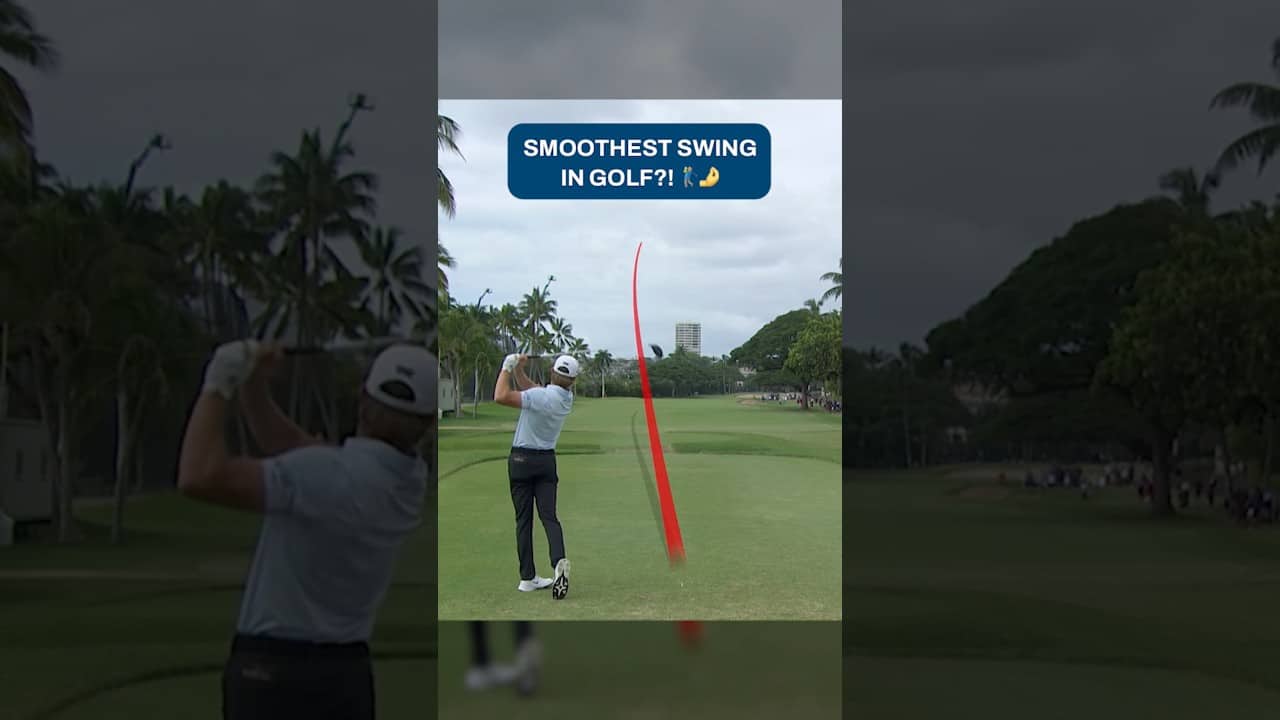 Jake Knapp’s swing is SILKY smooth