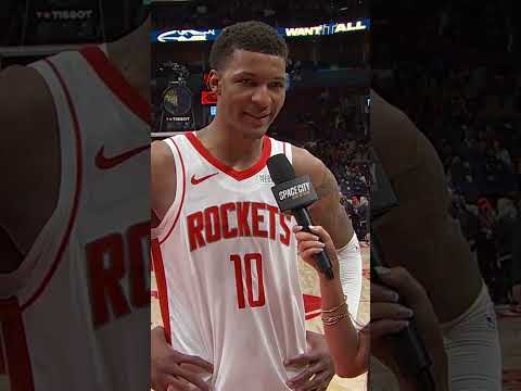 Jabari on KD's impact 🤝 #rockets