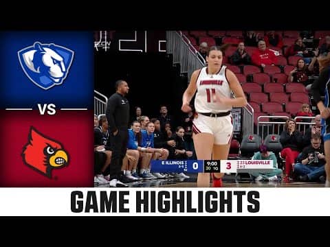 Eastern Illinois vs. Louisville Game Highlights | 2025-26 ACC Women's Basketball