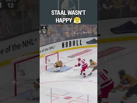 Staal Was NOT Happy After That Save 😤