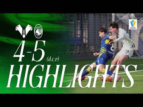 Highlights Coppa Italia Primavera 2025/26 | Hellas Verona-Atalanta 4-5 (d.c.r.)