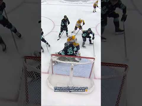 RYAN UFKO WITH AN UNBELIEVABLE FIRST NHL GOAL #predsnhl