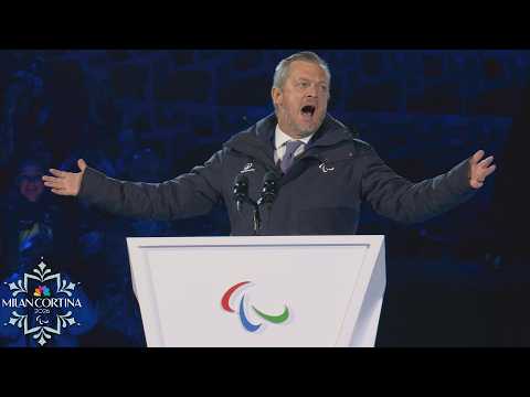 'The most transformational sporting event on Earth': Parsons opens the Games | Winter Paralympics