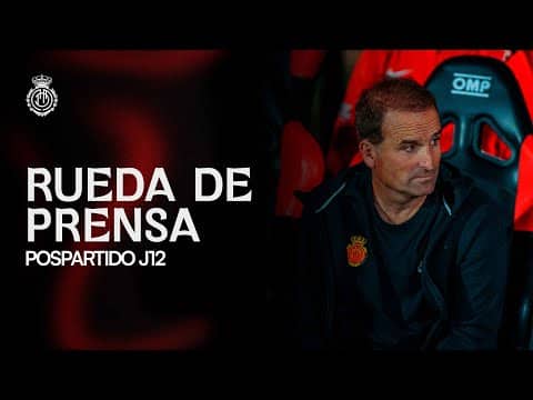 Rueda de prensa pospartido J12 de Jagoba Arrasate | RCD Mallorca