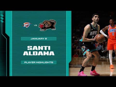 Santi Aldama Highlights vs Oklahoma City Thunder