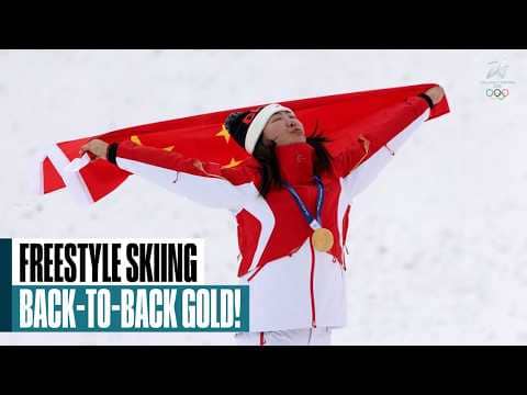 China's Xu Mengtao wins back-to-back gold in women's aerials