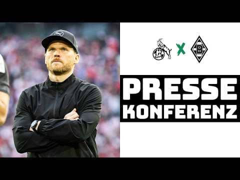 "Das nötige Quäntchen hat heute gefehlt, um 3 Punkte mitzunehmen" | 🎙️ PK nach 1. FC Köln - Borussia