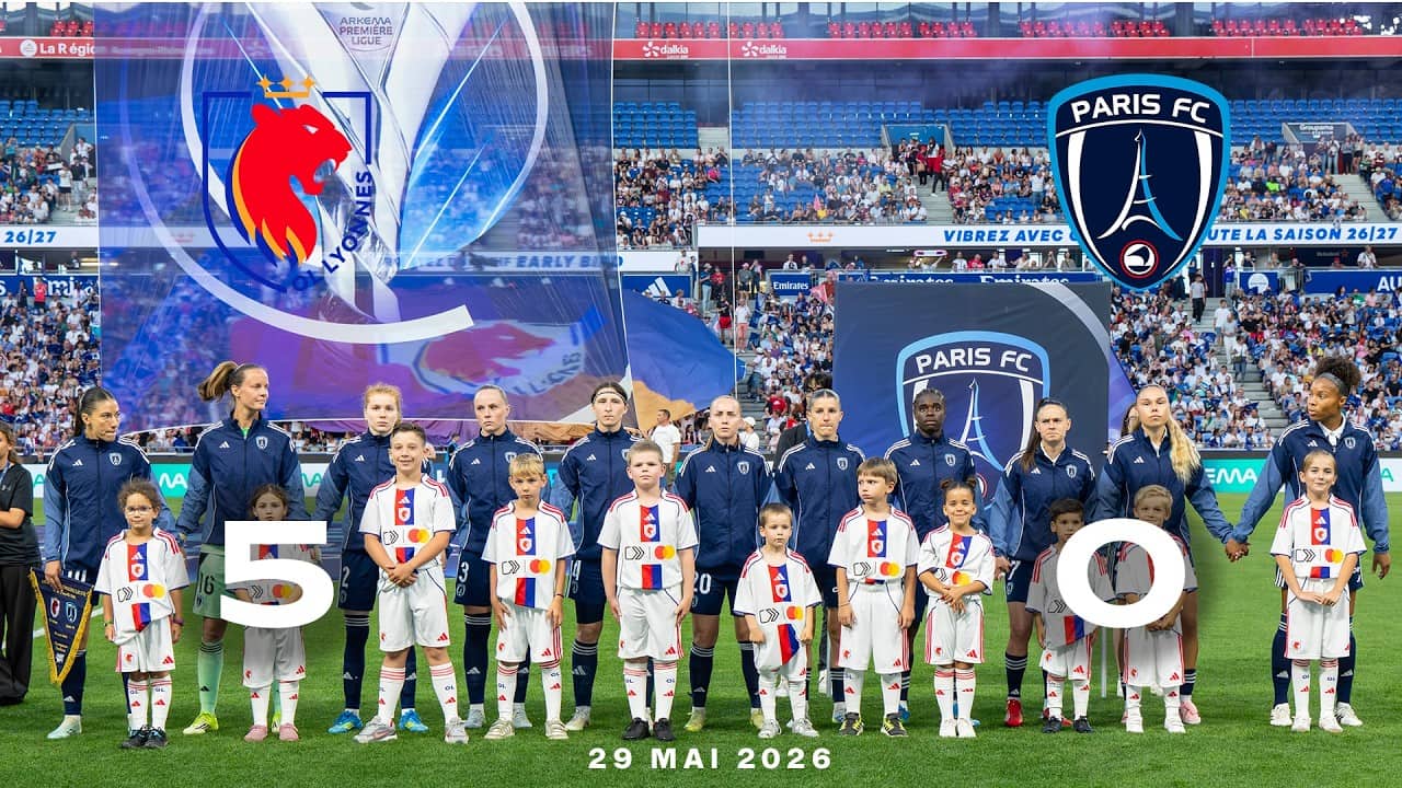 Le résumé de la finale des Playoffs entre OL Lyonnes et Paris FC